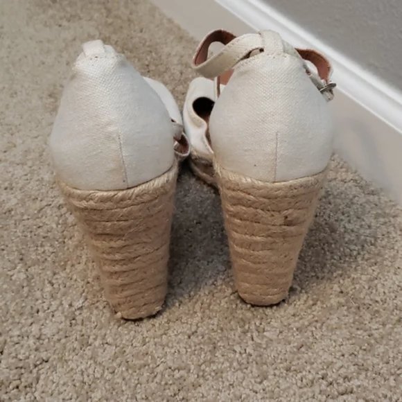 Lucky Brand 'Larissa' wedge Espadrilles / Sandals - Picture 5 of 8